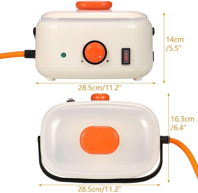 2500w Handheld High Temp Portable Cleaning Machine Steam Cleaner Natural Steam Cleaner with 3 Brush Heads 6-Level Air Output Adjustment Portable Multipurpose Steam Cleaner for Kitchen FurnitureCar