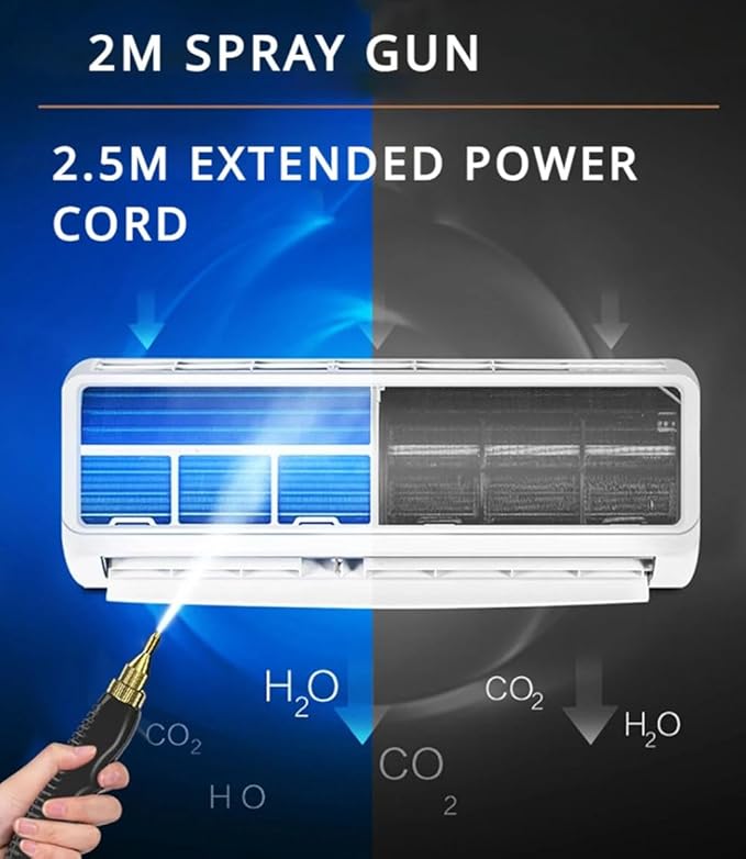 Portable Steam Cleaner High Temperature Pressure Jet Washer Machine for Home Car Kitchen Air Conditioner