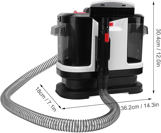 Powerful Carpet Spot Cleaner 14Kpa Suction Power Versatile Cleaning 6.5m Working Range Carpet Cleaner Machine for Sofa Car Seat 500W