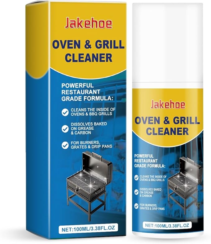 Grill &amp Oven Cleaner Heavy-Duty Foam For Grease &amp Carbon Multi-Surface Kitchen Degreaser(3PCS)