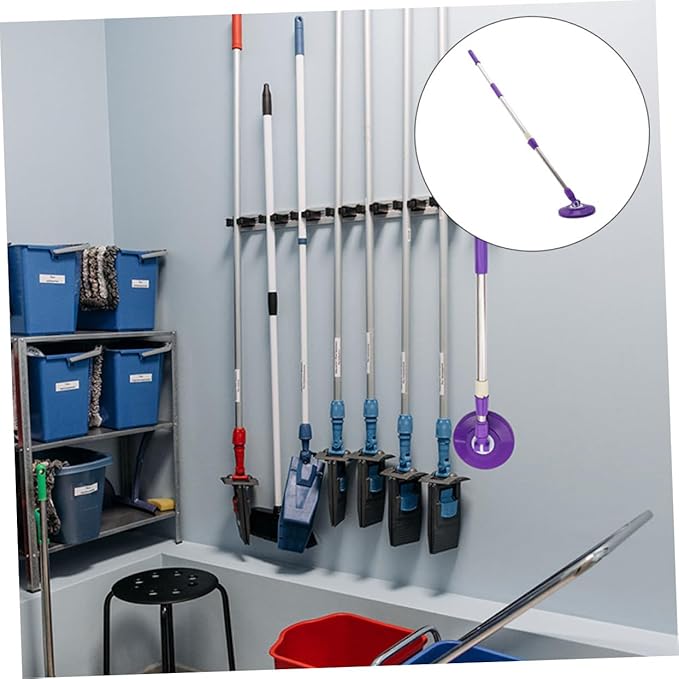 Telescopic Mop with Detachable Handle Design for Household Cleaning Various Surfaces to Efficient Water Absorption
