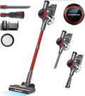 S3P Cordless Vacuum Cleaner 45kPa Powerful Suction Vacuum Cleaners for Home 55-Min Runtime Rechargeable Stick Vacuum Self-Standing for Pet Hair Carpet Hard Floor LED Display