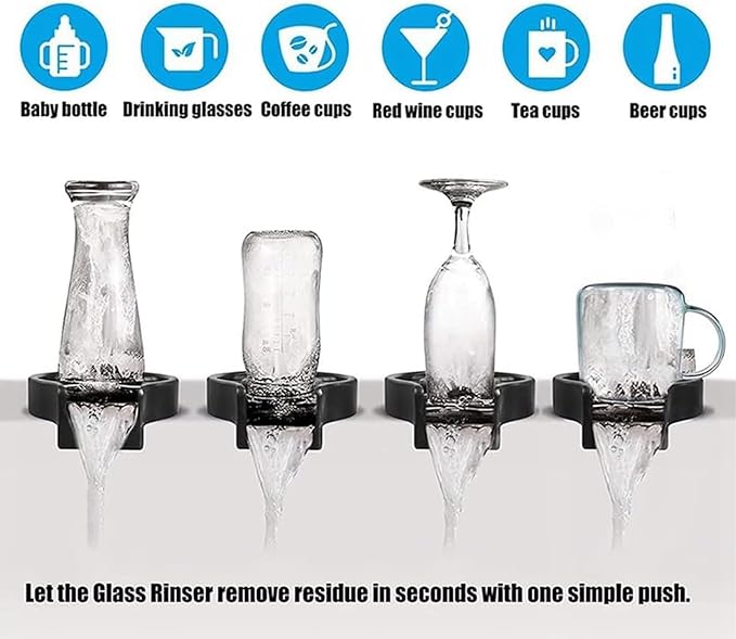 Sink Basin Cleaning Tool for Stainless Steel Bottles - Countertop Bottles for Restaurants Apartments Business Rental Bakeries and Cafeterias