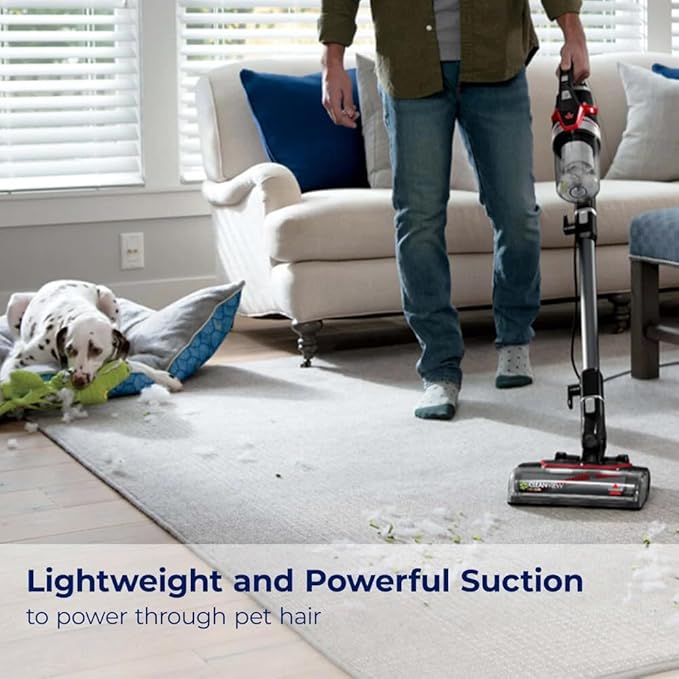 Bissell CleanView Pet Slim Corded 3-in-1 Stick Vacuum with Dusting and Crevice Tools