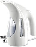 HiLIFE Steamer for Clothes Portable Handheld Design 240ml Big Capacity 700W Strong Penetrating Steam Removes Wrinkle for Home Office and Travel(ONLY FOR 120V)(White)
