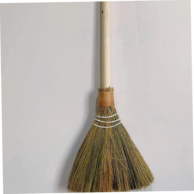 Ciieeo 2pcs Cleaning Broom Portable Tabletop Sweeper Rustic Dustpan Broom for Home Farmhouse Decor Detachable Handle for