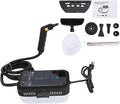 Handheld Steam Cleaner 1600W Portable High Temperature Pressurized Steam Machine with Brush Heads for Kitchen Grill Furniture Bathroom Car (110V US Plug)