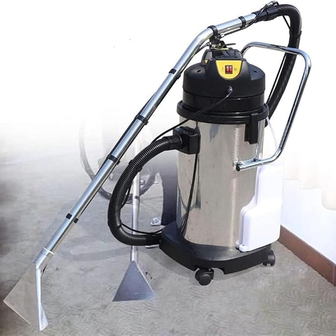 Deep Cleaning Carpet Extractor Spray-extraction Stainless Steel Vacuum Cleaner for Carpets Rugs Stairs and Vehicles (30L)