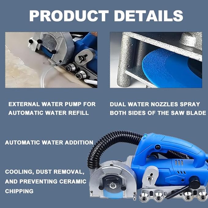 Electric Grout Removal Tool Tile Grout Remover Machine with 9000rpm &amp for Cleaning Grout Between Tiles Floor Regrouting Tool Heavy-Duty Floor Cleaner C