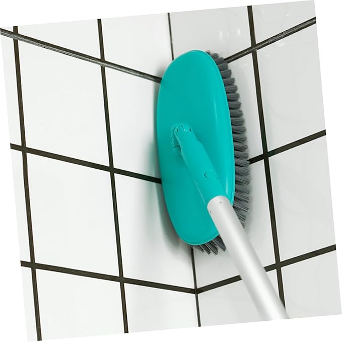 GARVALON Flexible Floor Cleaning Brush Long Handle Floor Brush Home Accessories
