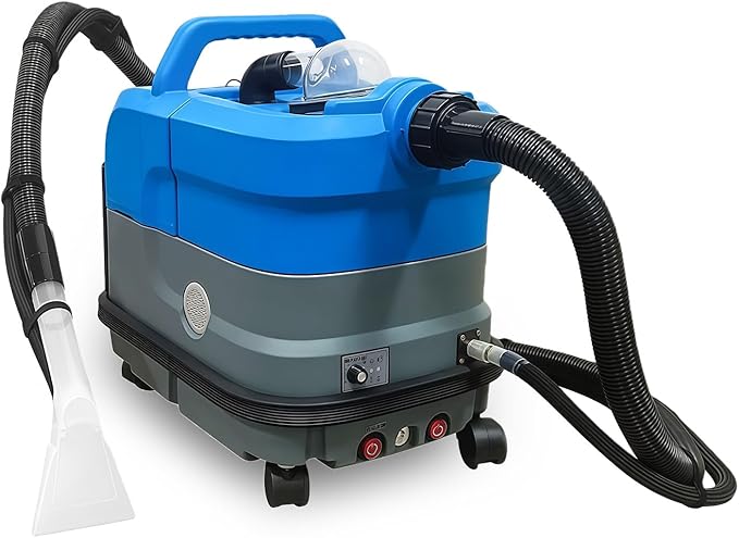 BANGBANGJI Professional Heated Carpet &amp Upholstery Extractor with 7.5L Clean &amp 12L Removable Dirty Water Tanks 6 Versatile attachments for Dirt Grease Grout Tile Floor Car