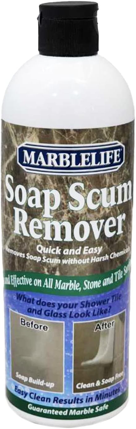 Marblelife Soap Scum Remover Heavy Duty Cleaner for All Tile Surfaces 15oz