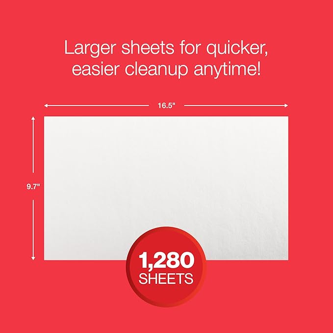 EZbrnd Multi-Purpose Cleaning Cloths Towels Pop Up Box White Shop Towels 160 Sheets x 8 boxes [X60]
