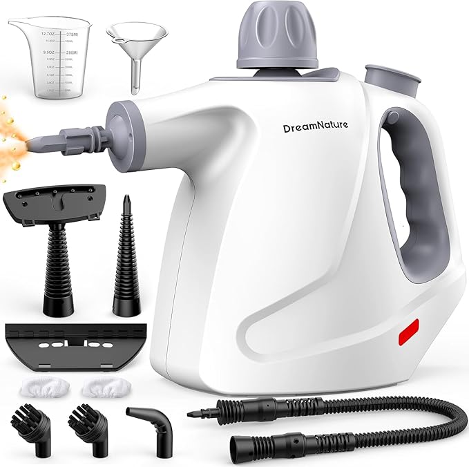 Handheld Steam Cleaner Pressurized Multi-Surface Steam Shot with 11 Accessories