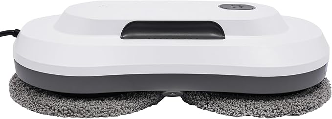 Window Cleaner Robot 2800pa Electric Window Cleaning Machine with Intelligent Navigation and Edge Detection Remote Control Window Washer Robot Smart Window Cleaner Glass Cleaning Robot