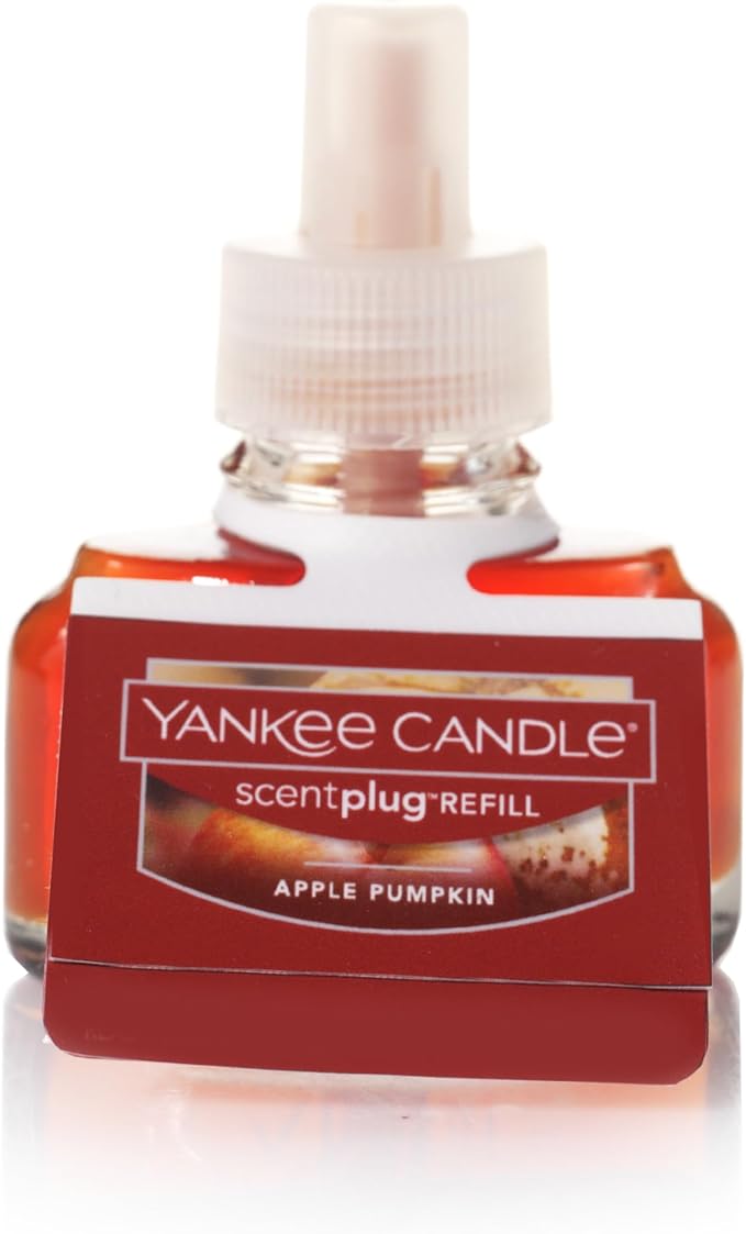 Yankee Candle ScentPlug Refill (2.5 Ounce (Pack of 4) Apple Pumpkin)