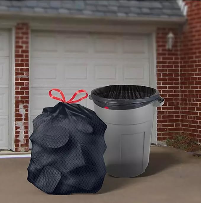 Member Mark 33-Gallon Power Flex Drawstring Trash Bags 90 ct.