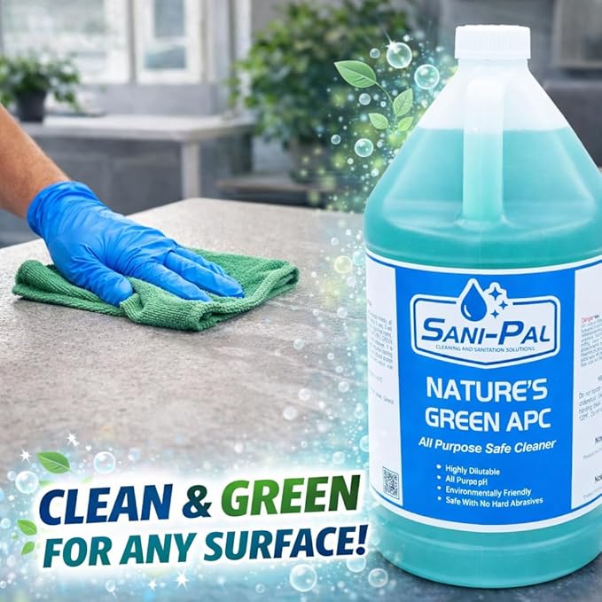 Nature's Green APC safe environmentally friendly all purpose all surface cleaner 128 fl oz Fresh Scent