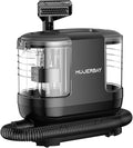 Miniboo Carpet Cleaner Compact &amp Powerful Upholstery Cleaner MachinePortable Spot with 360°Wheels 1.3-inch Deep Stain Small Rug Cleaner for Car Stairs Couches. Black