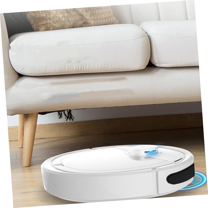 Zerodeko Intelligent Dust Cleaner 3-in-1 Floor Sweeping and Mopping Machine Rechargeable White Mop for Household Use Smart Sweeping Device Easy Cleaning Features