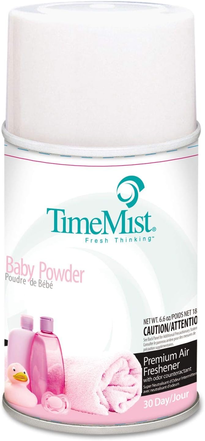 Metered Fragrance Dispenser Refill Baby Powder 6.6 oz Aerosol