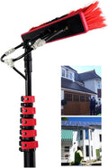 Solar Panel Window Cleaning Kit Outdoor Window Glass Cleaner Photovoltaic Panel Cleaning System with Extension Water Fed Pole3.6M/12FT