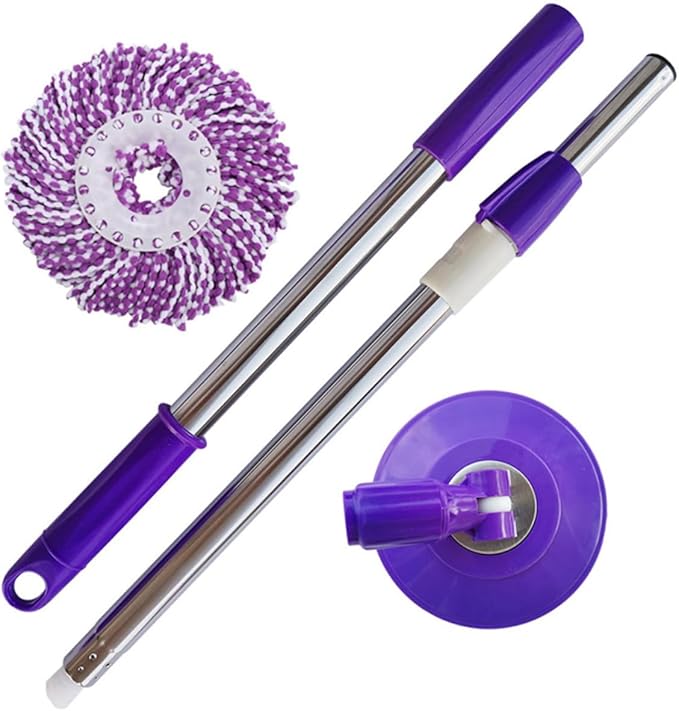 Telescopic Mop for Home Cleaning Washable Mop Head Suitable for Hardwood Tile and More Household Cleaning Tool Comfortable to Hold