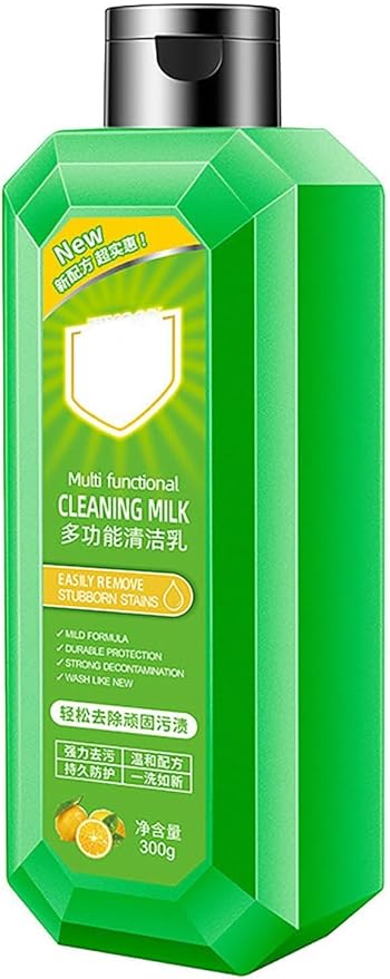 Cleaning Milk House CleanerHeavy Oil CleanerStain- Effective Multi-purposeCleanerEffective Cleaning Milk for Multi-Scene Kitchen UseFor Kitchen Household (1pcs)