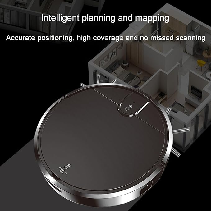 Vacuum Cleaner Efficient Cleaning Precise Navigation Strong Suction Power Dual-Mode Switching a Great Helper for Home Cleaning