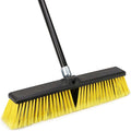 KeFanta 18 Inches Push Broom Outdoor- Heavy Duty Broom with 63 Long Handle for Deck Driveway Garage Yard Patio Warehouse Concrete Floor Cleaning