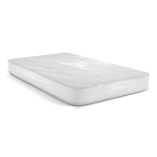 Aluf Plastics High Performance 3.0 MIL (eq) Clear Mattress King Bag - 90 x 95 (Pack of 25)