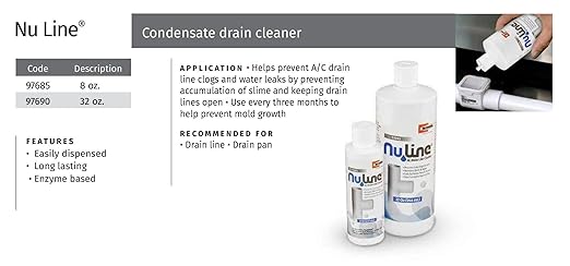 Nu-Line® Drain Cleaner 32 ounce - Sold Each