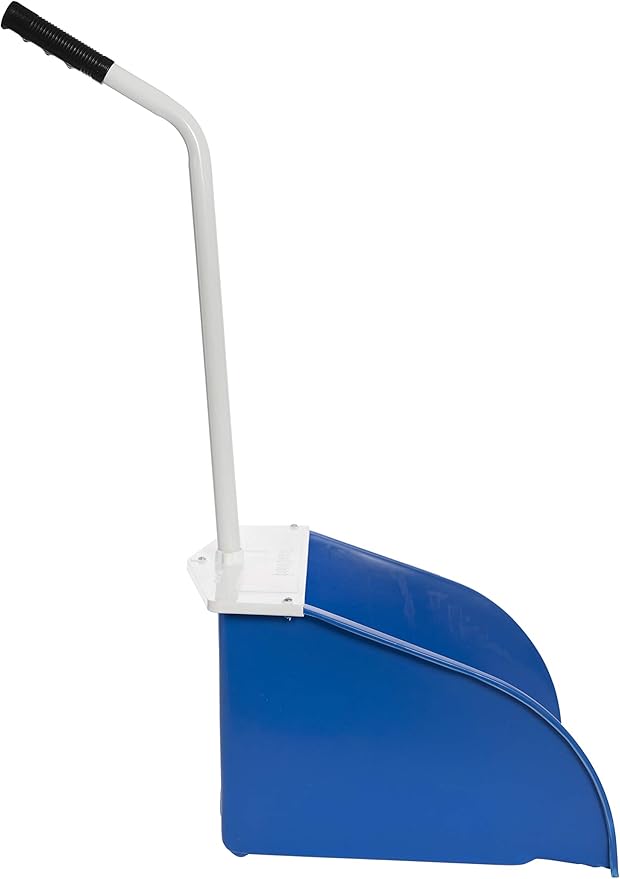 McLane Stand-Up Dust Pan Indoor and Outdoor Wide Mouth Dust Pan for Kitchen and Garage (DP5)