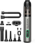 Car Vacuum Handheld Vacuum Cordless with 21000Pa Powerful Suction &amp 3 Modes 4-in-1 Portable Hand Held Mini Vacuum Cleaner Rechargeable Ultra Light for Car Home Office (Silver)