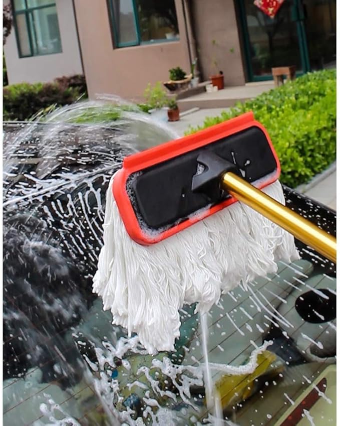 Microfiber Mop - Thick Woven Micro-Mitt Extension