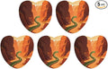 5PCS Car Air Freshener Hanging Personalized Double Sided Snake Canyon Car Fresheners Long Lasting New Cars Scents Cute Automotive Freshies for Closets Drawers (tea)