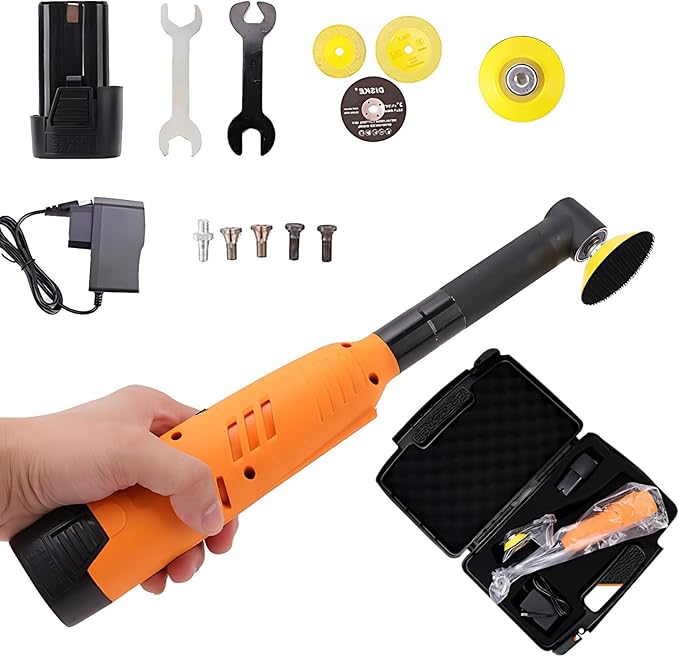Electric Handheld Tile Joint Cleaning Machine 7-Speed Adjustable Ceic Seaming Tool 90° Angle Rust Remover High-Speed Floor Seam Opener 200-18000 RPM