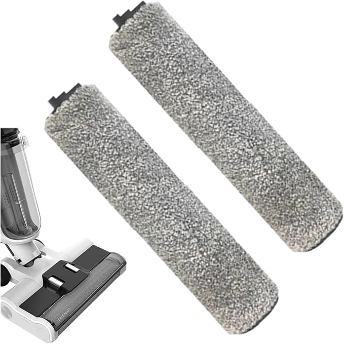 Vacuum Cleaner Dry and Wet Cordless Vacuum Cleaner Accessories 2-Piece Roller Brush Compatible for Redkey W12