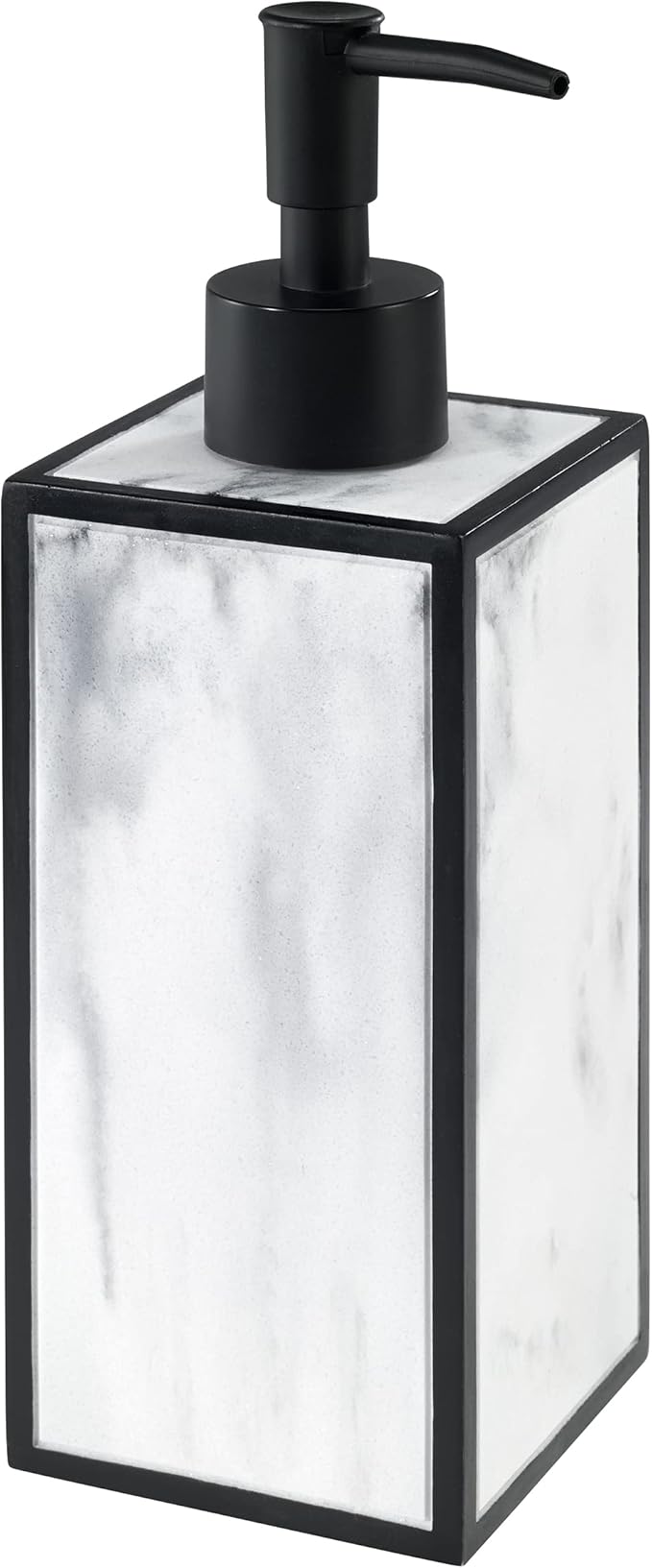Avanti Linens - Soap Dispenser/Lotion Pump Guest Bathroom Essentials Modern Home Decor (Jasper Collection)