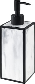 Avanti Linens - Soap Dispenser/Lotion Pump Guest Bathroom Essentials Modern Home Decor (Jasper Collection)