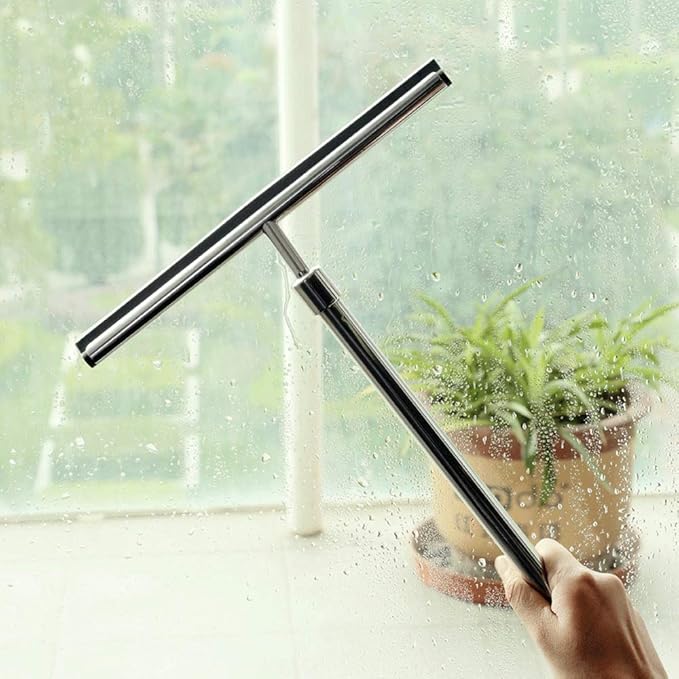 Glass Wiper- Wipe Bathroom Cleaner Window Artifact Wiper Scrub Tool Scraping
