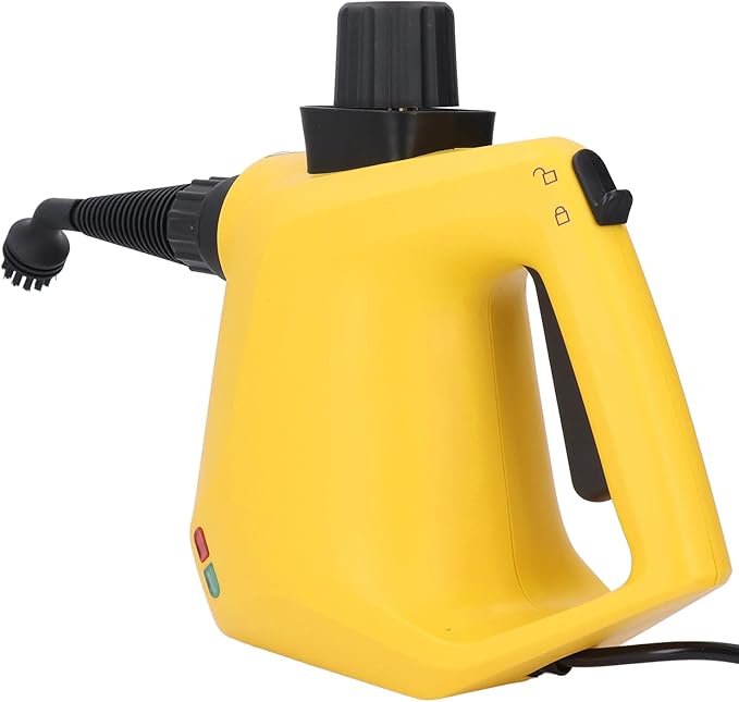 Furniture Handheld Steam Cleaner Multipurpose Handheld Steam Cleaner Multipurpose IPX4 Safety Protecting Portable for Cars (US Plug 110-120V)