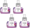 Yankee Candle ScentPlug Refill for Plug in Air Fresheners Scented Oil Refills Long Lasting Home Fragrance Wild Orchid (Pack of 4)