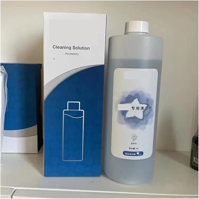 1L Cleaning FluidCompatible For ECOVACSCompatible For DeebotT20 N9＋T10 OMNI/T10 TURBO/X1 OMNI/X1 TURBO Floor Cleaning Solution Liquid