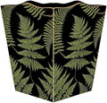 Marye-Kelley WB882-Ferns on Black Wastepaper
