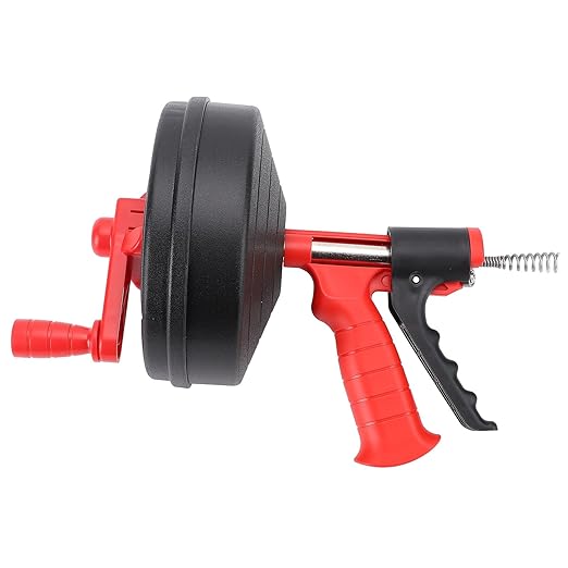 Drain Snake 65 Manganese Steel Spring Versatile Drain Clog Remover for Bathtubs (5m Spring) (7.5m Spring)