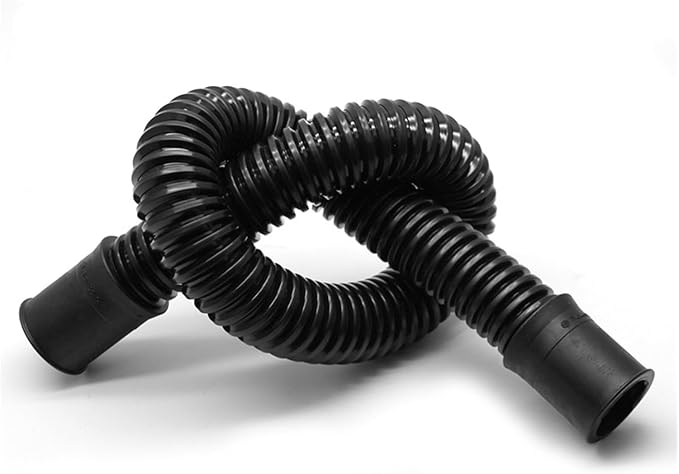 Compatible for Flowcolour EVA 20mm25mm-32mm-40mm-50mm Flexible Ribbed Hosing Corrugated Hose Fish Tank Pipe Adaptor Pipe Fittings(40mm X 1M)