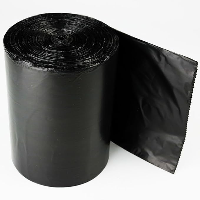 10 Gallon Kitchen Trash Can Liners 130 Counts Black