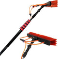 water fed pole kit window cleaning brush outdoor Window Cleaning Pole Kit Water Fed Telescopic Brush Extendable Cleaner Conservatory Roof Cleaning Photovoltaic And Solar Panels