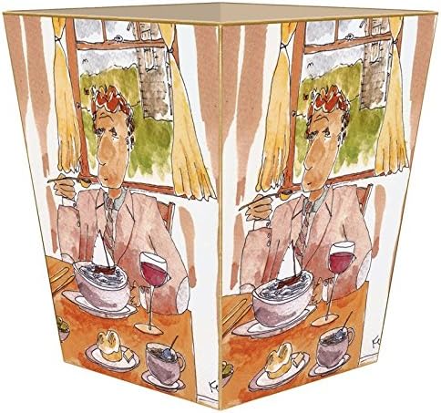 WB1317 - Simple Fare Wastepaper Basket by Bill Kelley